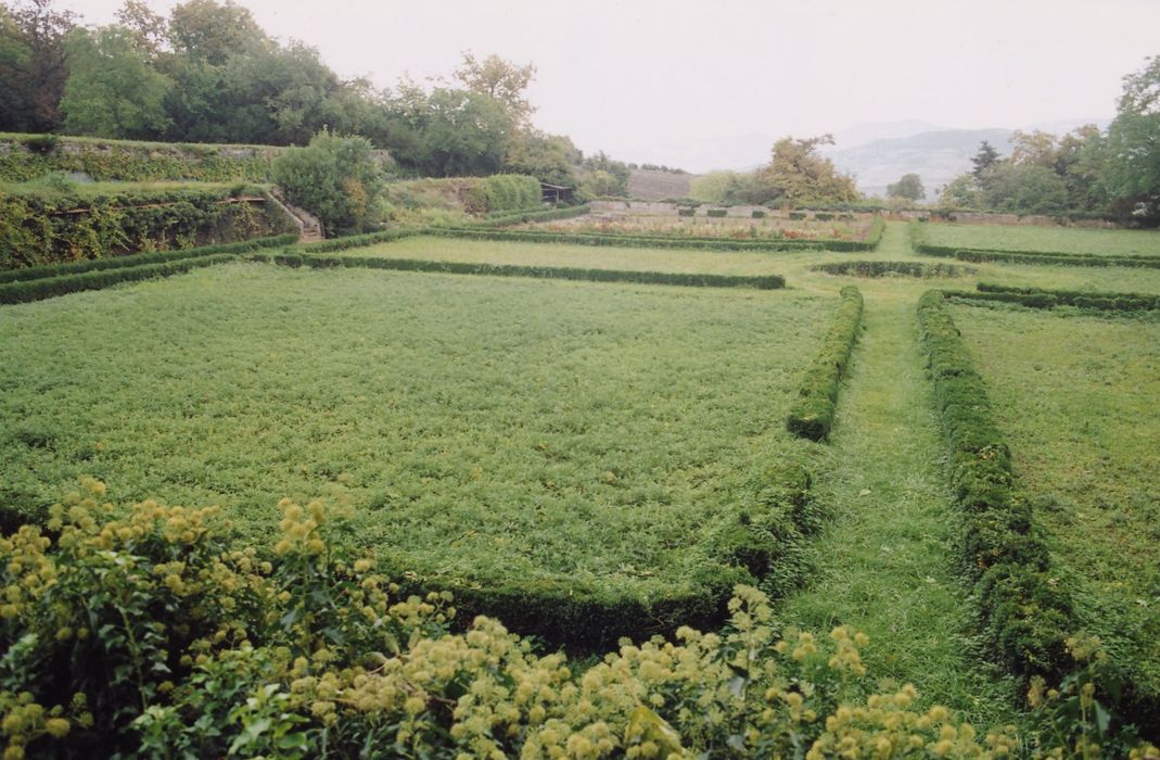 ancien potager, vue partielle
