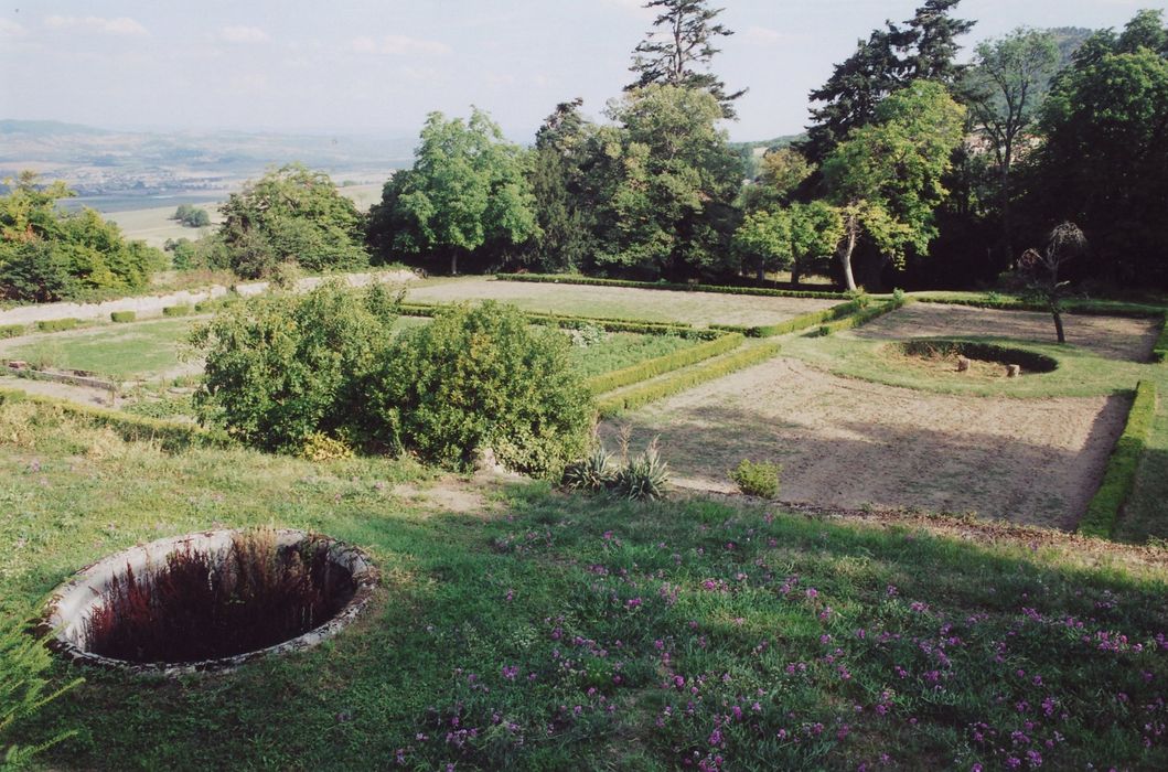 ancien potager, vue partielle