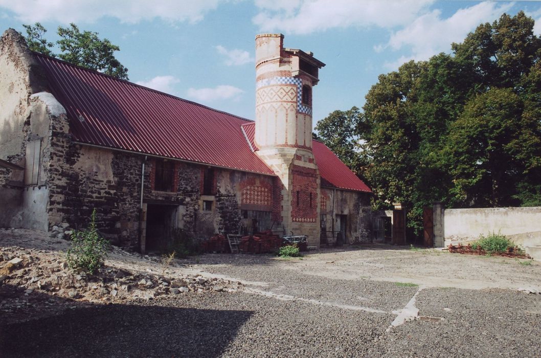 grange, pigeonnier, façade sud-est