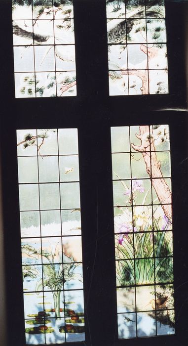 escalier d’honneur, détail d’une fenêtre