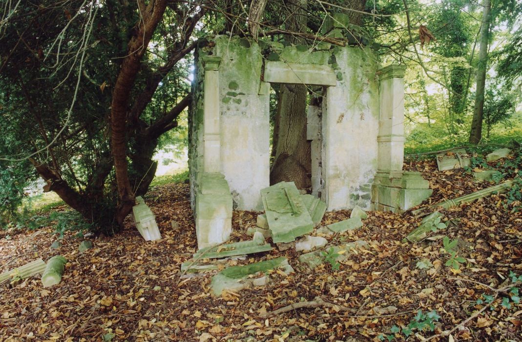 parc, fabrique ruinée