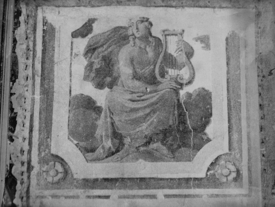 chambre de Porcia, peinture monumentale (fragments), détail