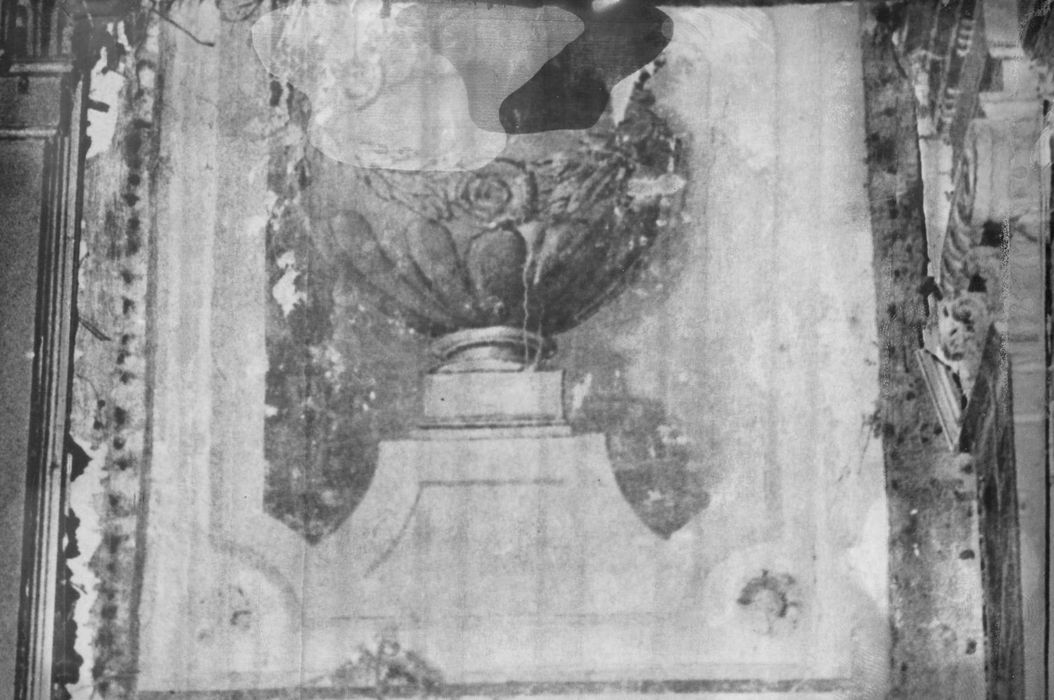 chambre de Porcia, peinture monumentale (fragments), détail