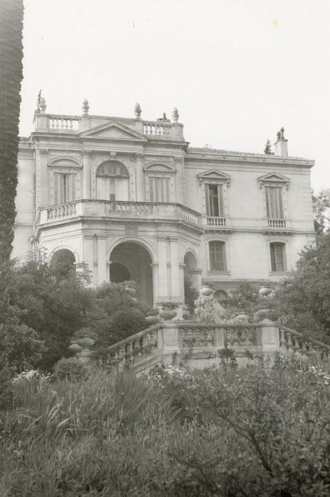 façade sud, vue partielle