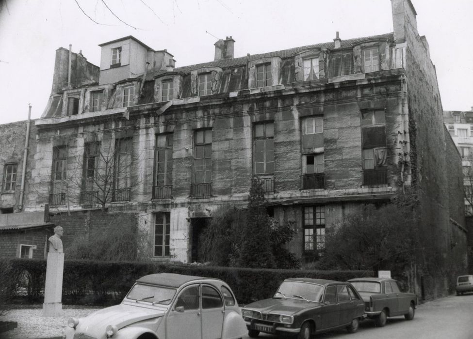 façade sur jardin