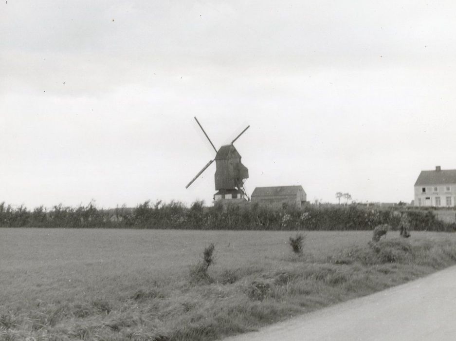 vue générale du moulin dans son environnement