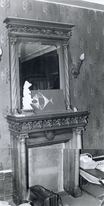 pièce non localisée, cheminée