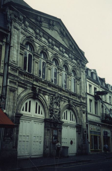 façade sur rue de la salle des Concerts