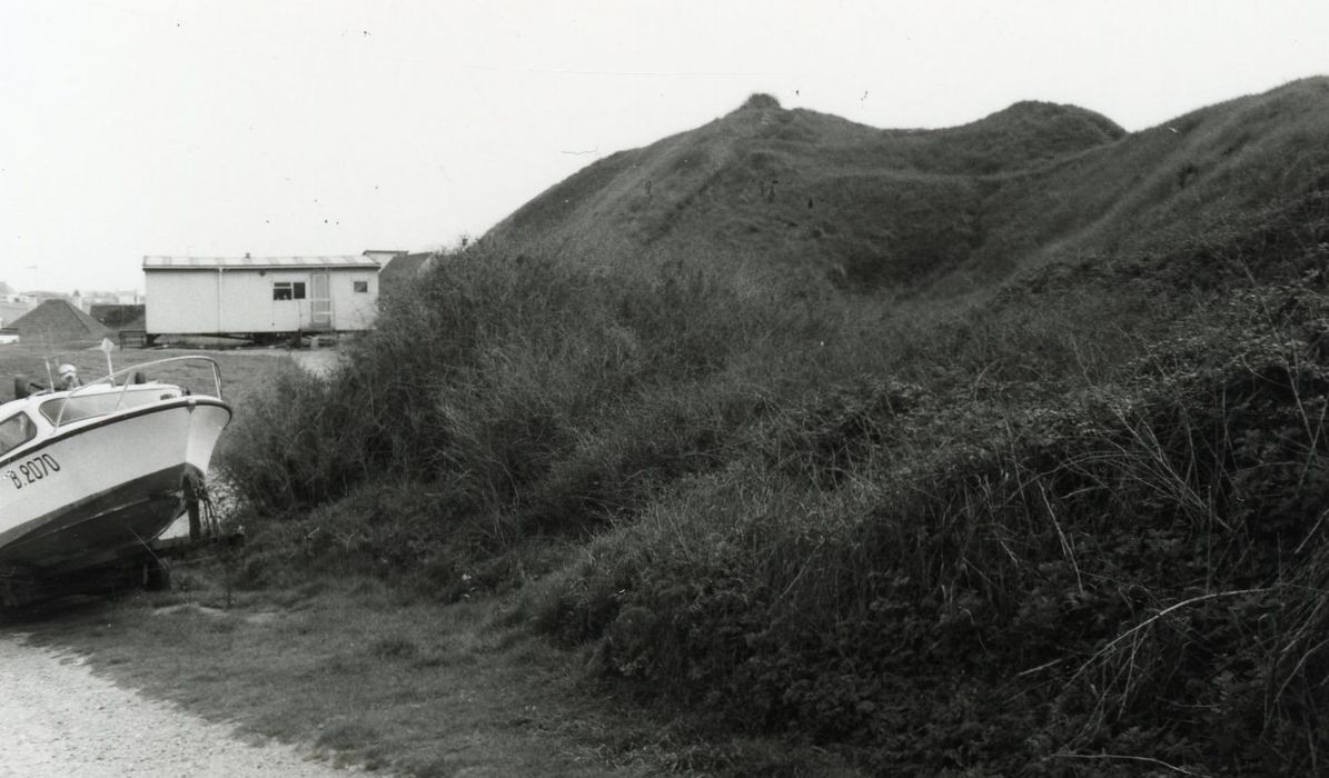 bastion sud-est, vue partielle des vestiges