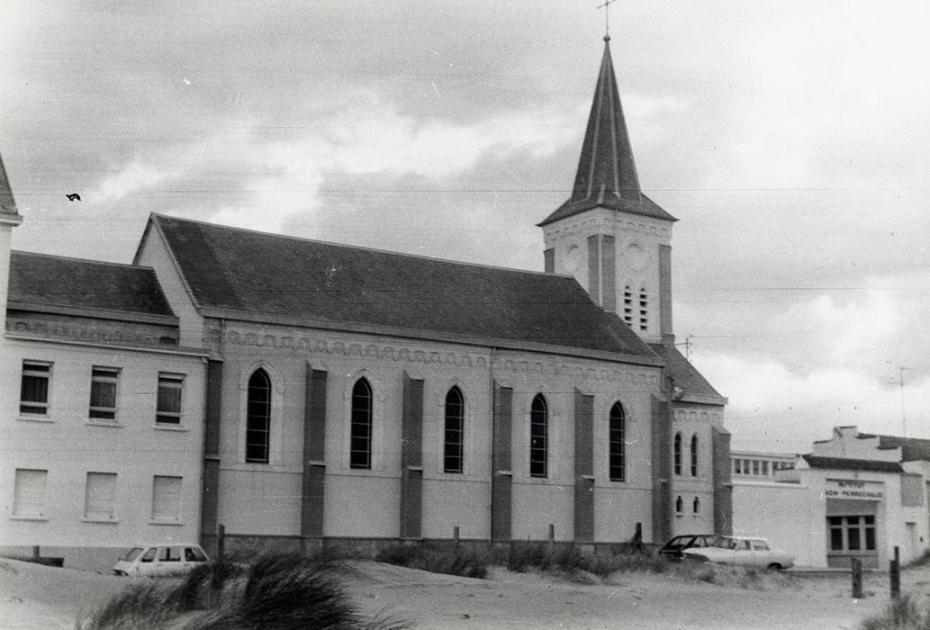 façade latérale sud