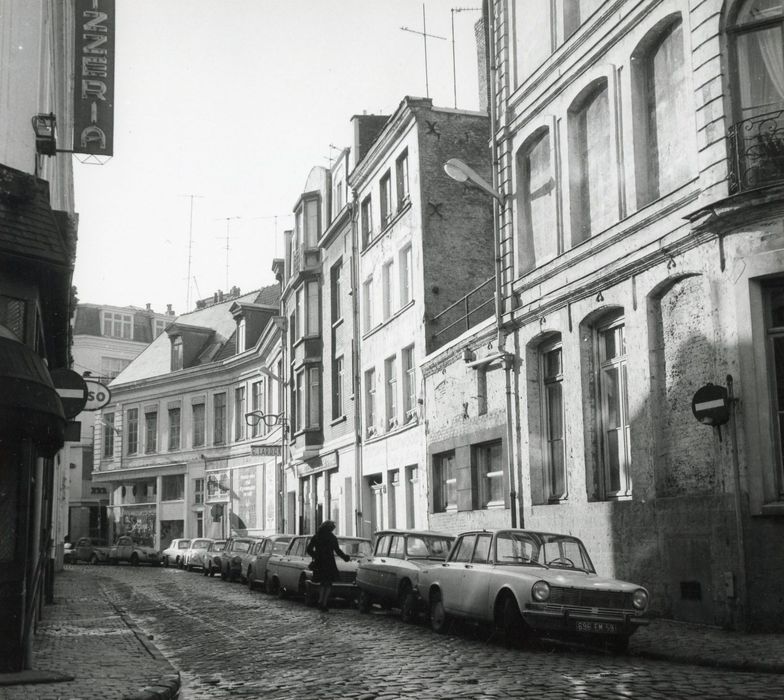 façades sur la rue des Molfonds