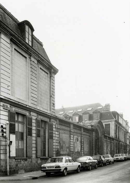 façade sur rue du Lombard