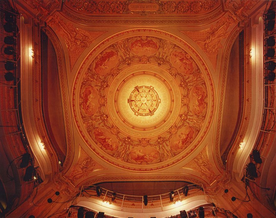 salle d’opéra, coupole (photocopie numérisée)