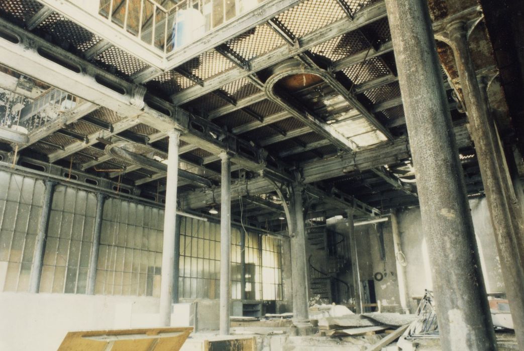 rez-de-chaussée, salle des machines