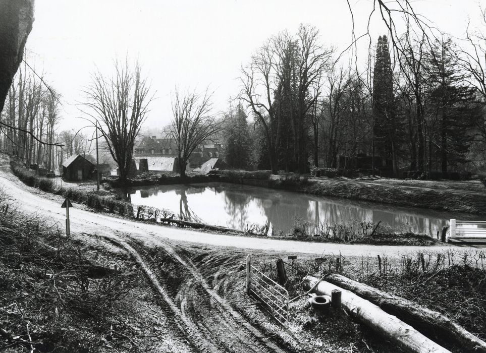 retenue de la forge, vue générale depuis le Nord-Est