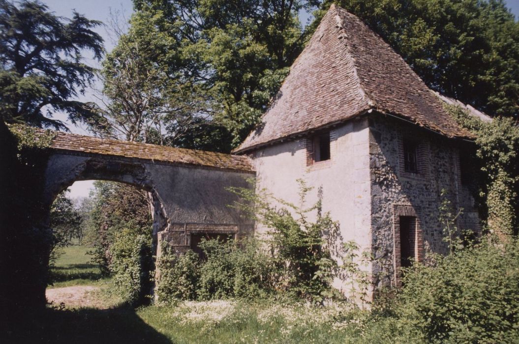 pavillon d’entrée au nord, façades sud et ouest