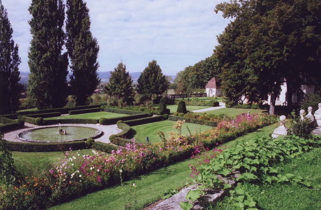 jardins, parterres est