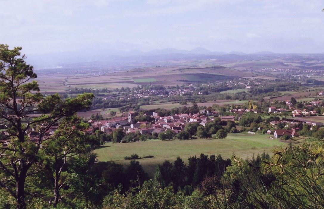 vue générale de l’environnement depuis le site en direction du Sud-Ouest