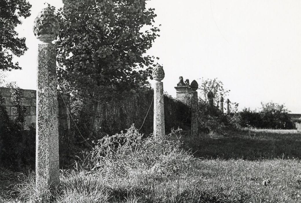 jardin ouest, vue partielle