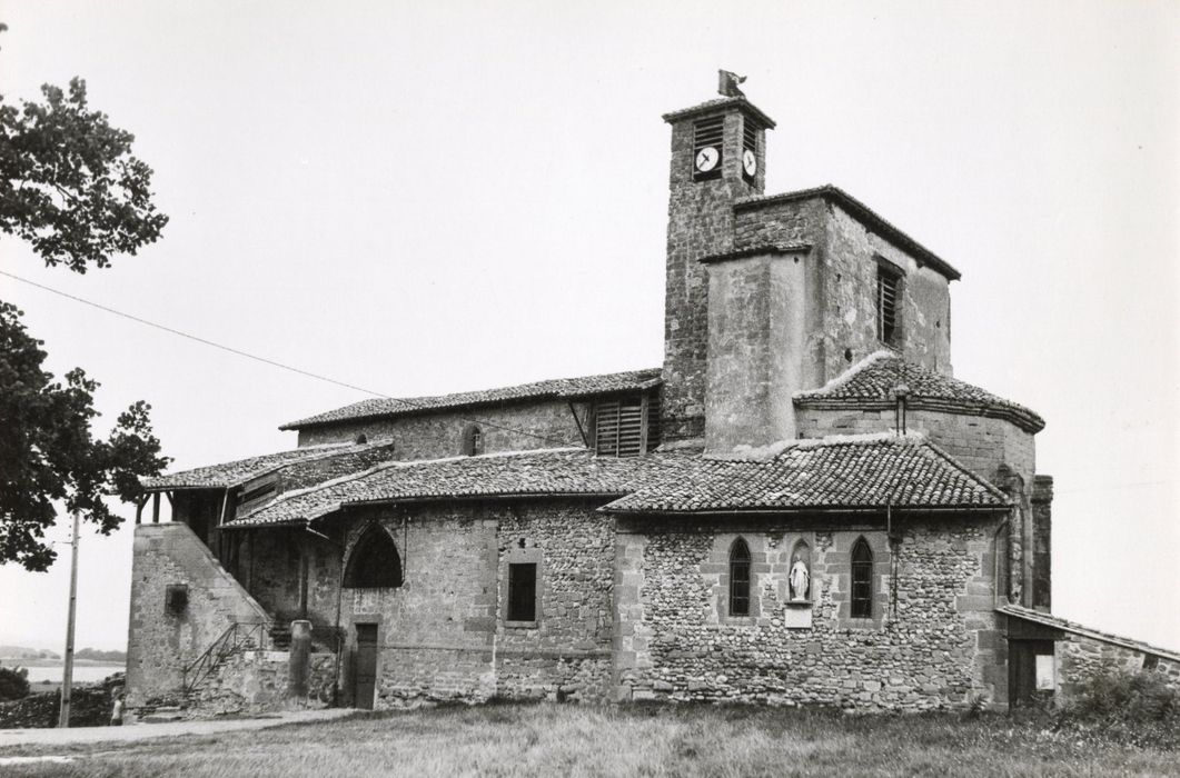 façade latérale sud