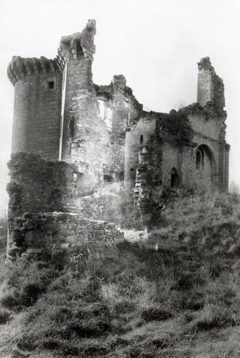 vue générale des ruines depuis le Nord-Ouest