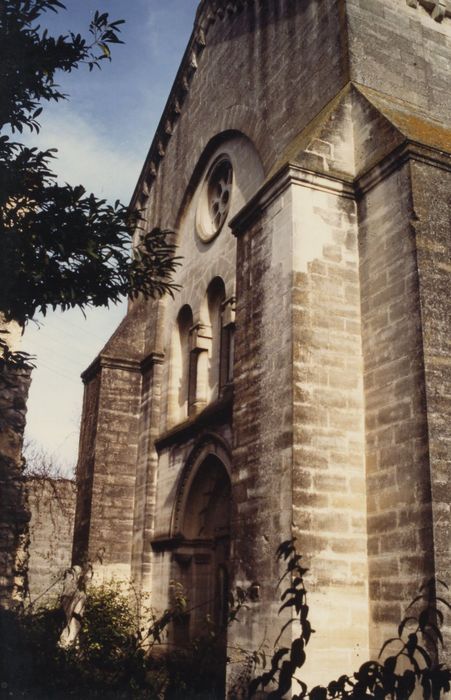 église abbatiale, façade ouest