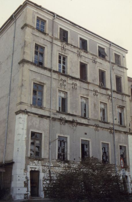 bâtiment principal, façade ouest