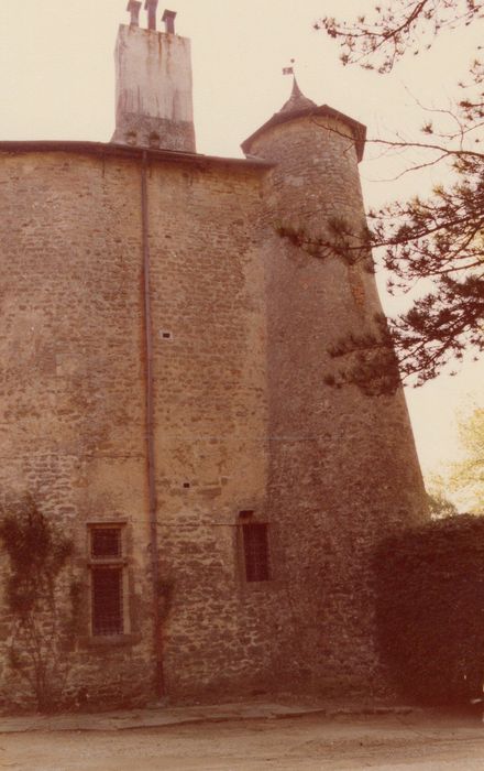 façade ouest, vue partielle