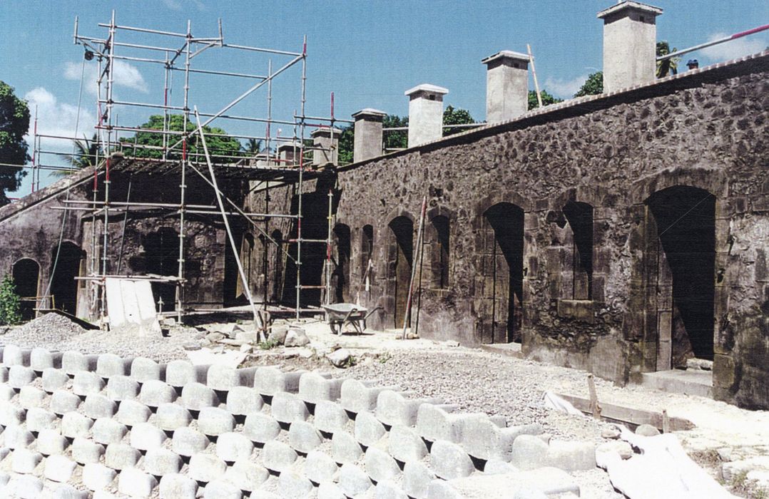 vue partielle du bâtiment (photocopie numérisée)