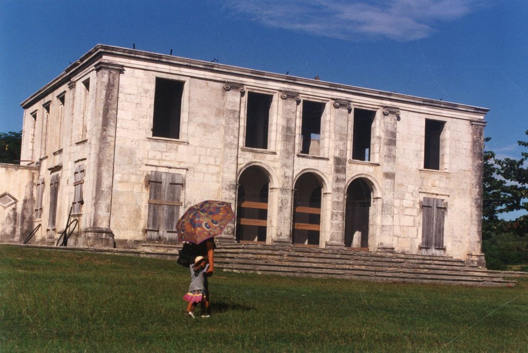 maison de maître, façade antérieure