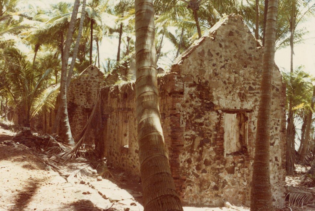 maison des détenus, vue partielle des ruines