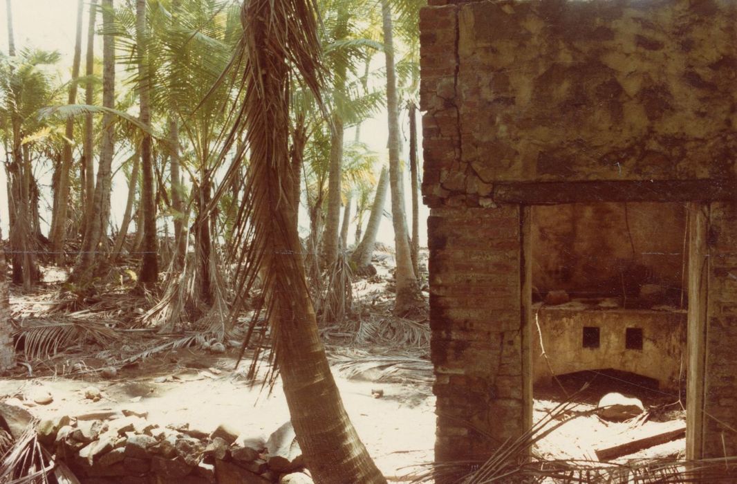 maison des détenus, vue partielle des ruines