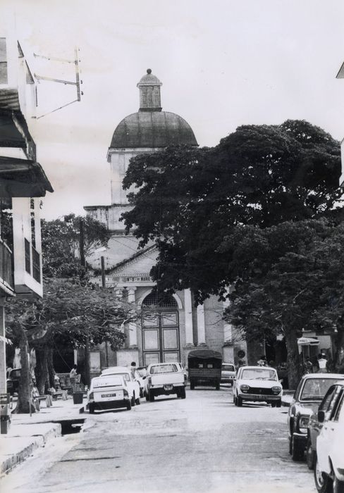 façade sud-ouest, vue partielle