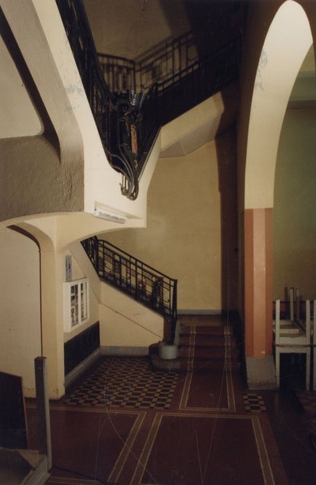 Escalier d’honneur, vue partielle