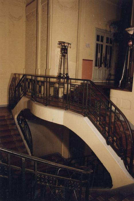 Escalier d’honneur, vue partielle