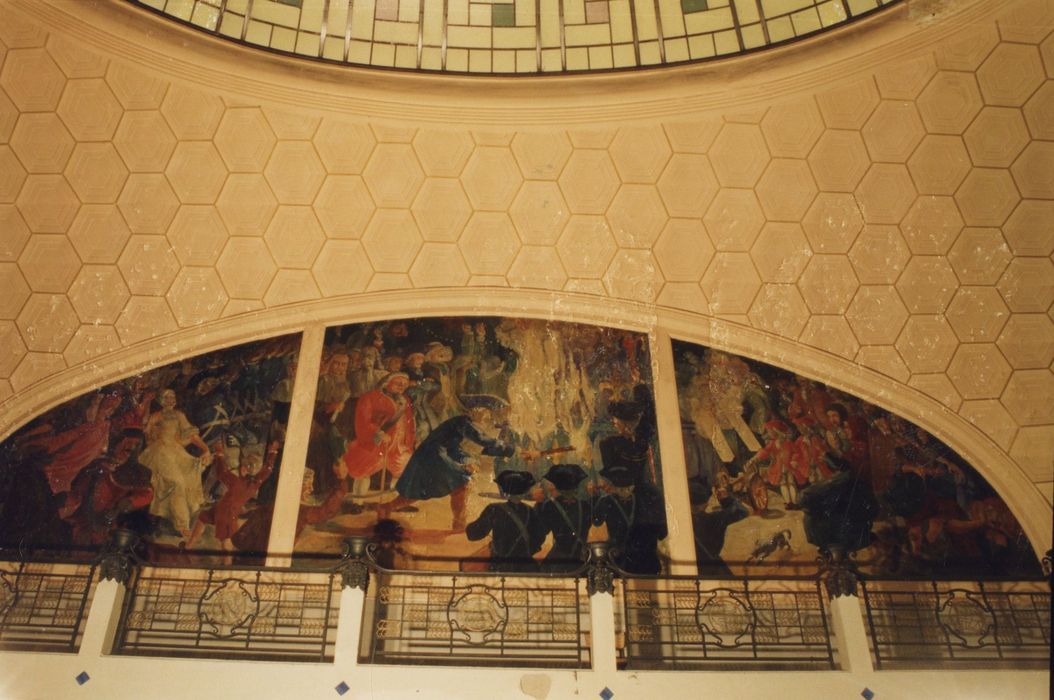 Salle de bal, peinture monumentale