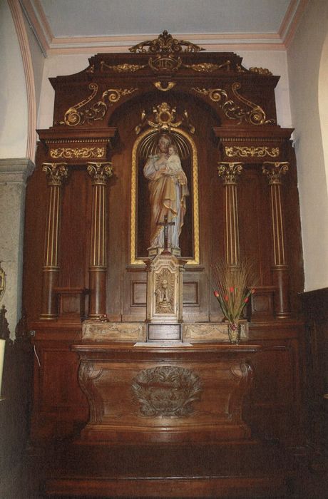 autel de la Sainte-Joseph, tabernacle et retable (photocopie numérisée) - © Ministère de la Culture (France), Médiathèque du patrimoine et de la photographie, Tous droits réservés 