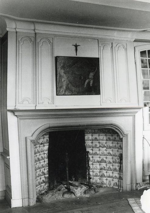petit salon, cheminée