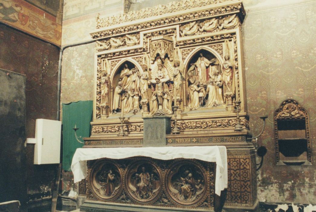 autel de la Sainte-Trinité, retable