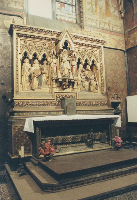 autel de sainte Anne, retable