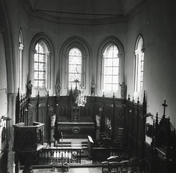 choeur - © Ministère de la Culture (France), Médiathèque du patrimoine et de la photographie, Tous droits réservés 