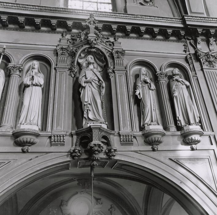 statues du triforium