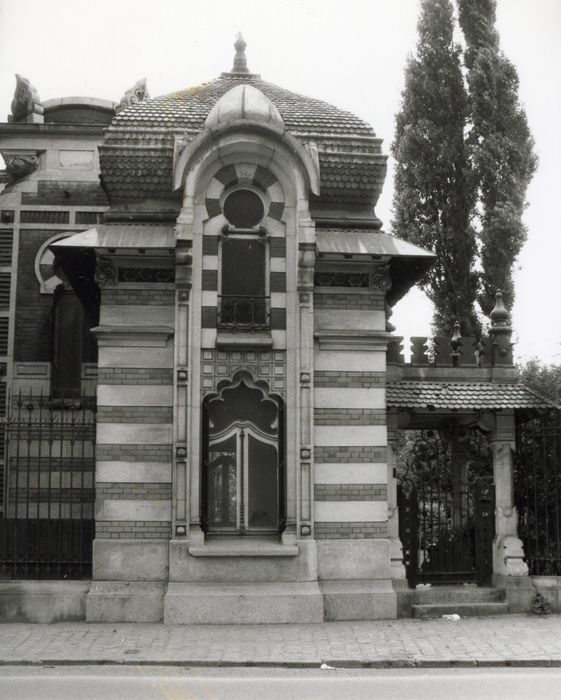 pavillon d’entrée, façade sur rue