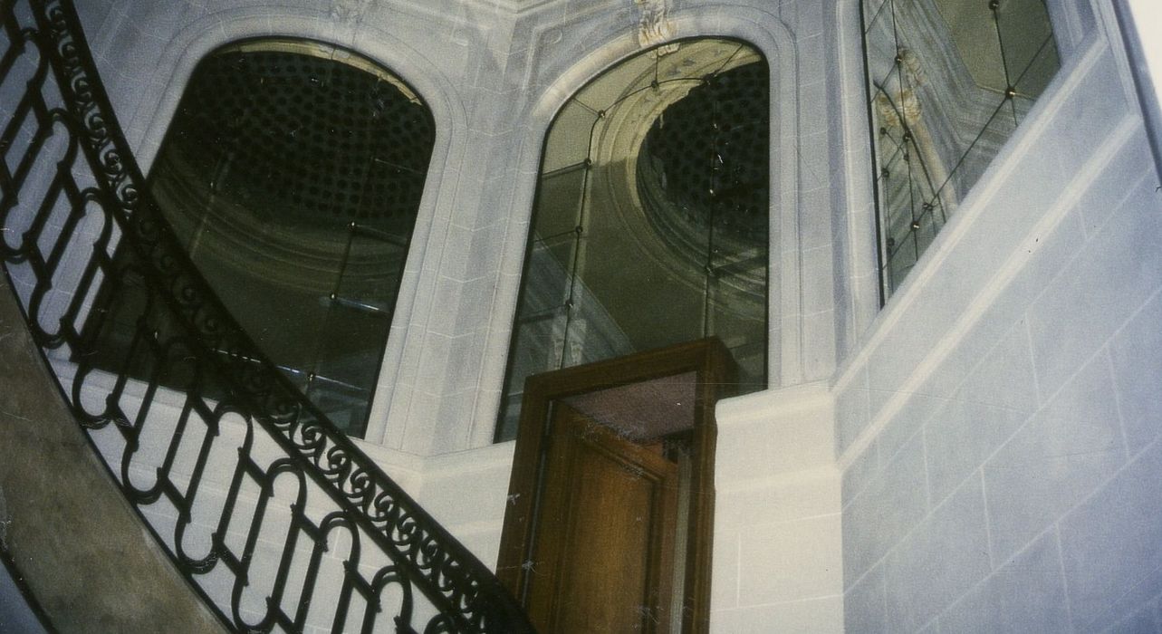 escalier d’honneur, vue partielle