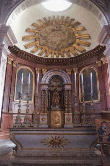 maître-autel, tabernacle, niche (photocopie numérisée)