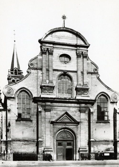 façade antérieure de l’église