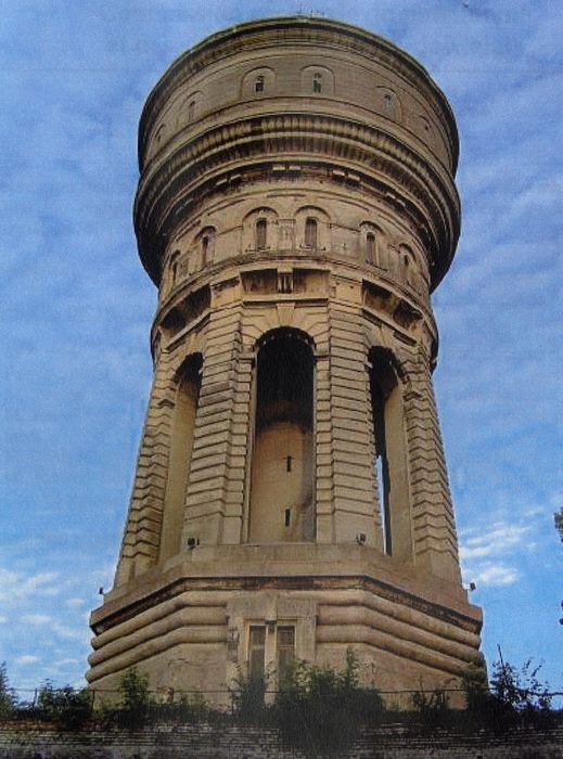 vue générale du château d’eau (photocopie numérisée)