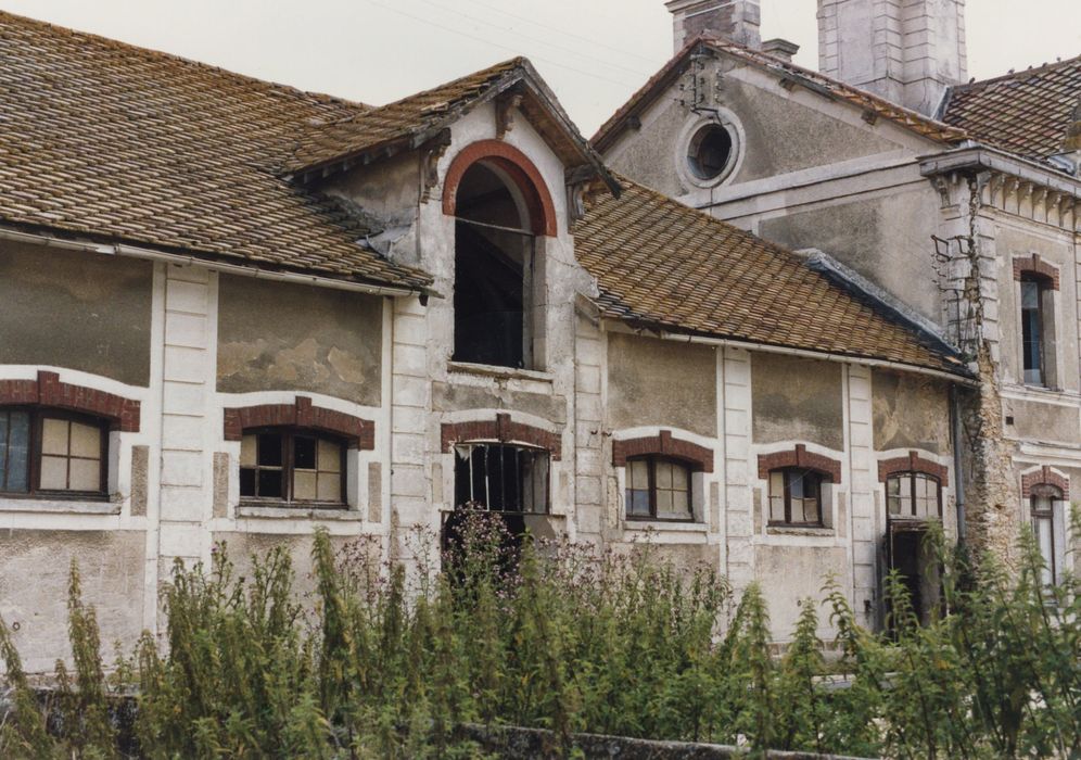 aile ouest, façade sud