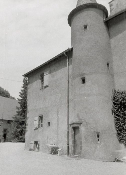 façade ouest, vue partielle