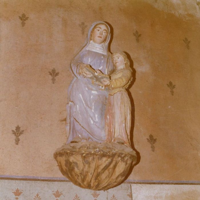 groupe sculpté : Éducation de la Vierge (l’)